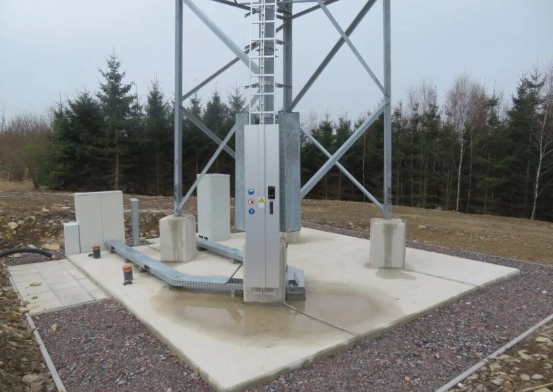 Detailed engineering drawing package for a new build telecom site
